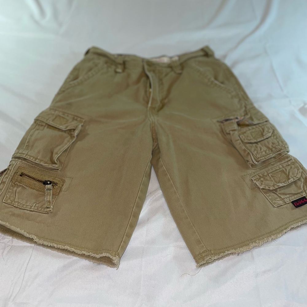 Plugg Kids‎ Beige Cargo Shorts